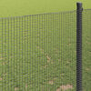 vidaXL Welded Wire Fence Grey 1 x 50 m Steel