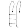 vidaXL Pool Ladder | Silver | 304 Stainless Steel | 54x38x158 cm | Pool Ladder