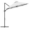 vidaXL Garden Cantilever Parasol Sand 372 x 198 x 243 cm