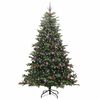 vidaXL Artificial Christmas Tree with 300 LEDs with Stand Green 240 cm