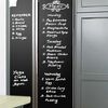 WALPLUS Chalkboard Decoration Sticker 200x45cm Black