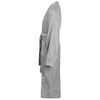 vidaXL Bathrobe KINN Grey XL Cotton