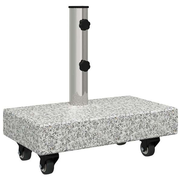 vidaXL Parasol Base Gery 45 x 25 x 45 cm Granite