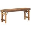 vidaXL Bench Natural 110 x 35 x 46 cm Reclaimed Old Wood