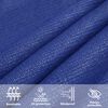 vidaXL Sunshade Sail 160 g/m&sup2; Blue 2x2 m HDPE