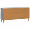 vidaXL TV Cabinet Grey Sonoma 102 x 34.5 x 50 cm Engineered Wood