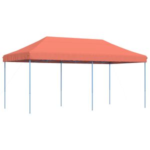 vidaXL Foldable Party Tent Pop-Up Terracotta 580x292x315 cm