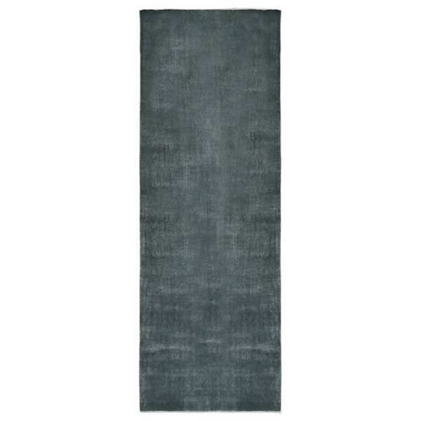 vidaXL Carpet Runner Washable Foldable Grey 100x300 cm Polyester