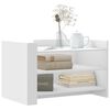 vidaXL Coffee Table White 80x50x50 cm Engineered Wood