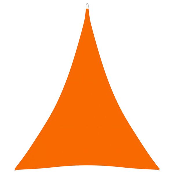 vidaXL Sunshade Sail Oxford Fabric Triangular 4x5x5 m Orange