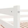 vidaXL Pull-out Day Bed without Mattress White 2x(90x200)cm