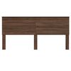 vidaXL Headboard with Headboard Brown Oak 200 cm Engineered wood