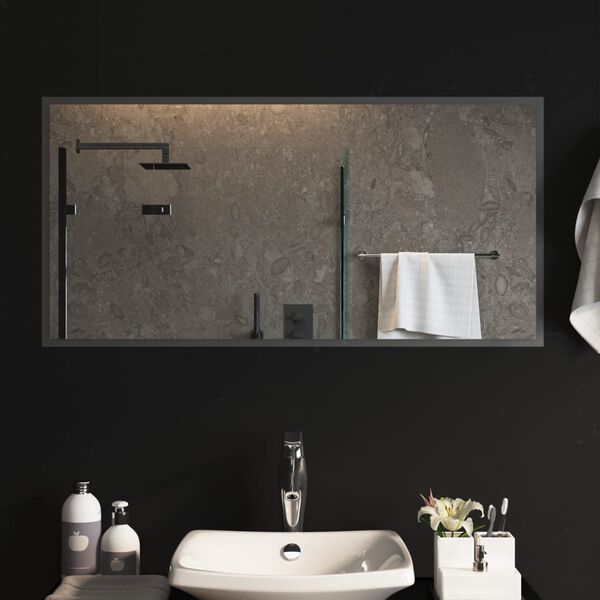 vidaXL LED Bathroom Mirror 50x100 cm