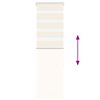 vidaXL Zebra Blind Marble Beige 40x150 cm Fabric Width 35.9 cm Polyester