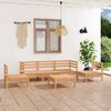 vidaXL 6 Piece Garden Lounge Set Solid Pinewood