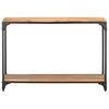 vidaXL Console Table 110x30x75 cm Solid Acacia Wood