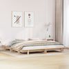vidaXL Bed Frame without Mattress 200x200 cm Solid Wood Pine