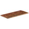 vidaXL Table Top 110x70x2.5 cm Rectangular Solid Wood Reclaimed