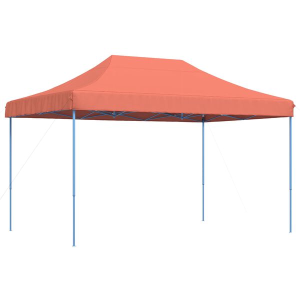vidaXL Party Tent Folding Terracotta 292 x 440 x 315 cm Oxford Fabric