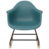 vidaXL Rocking Chair Turquoise PP