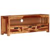 vidaXL TV Cabinet 110x30x40 cm Solid Wood Acacia