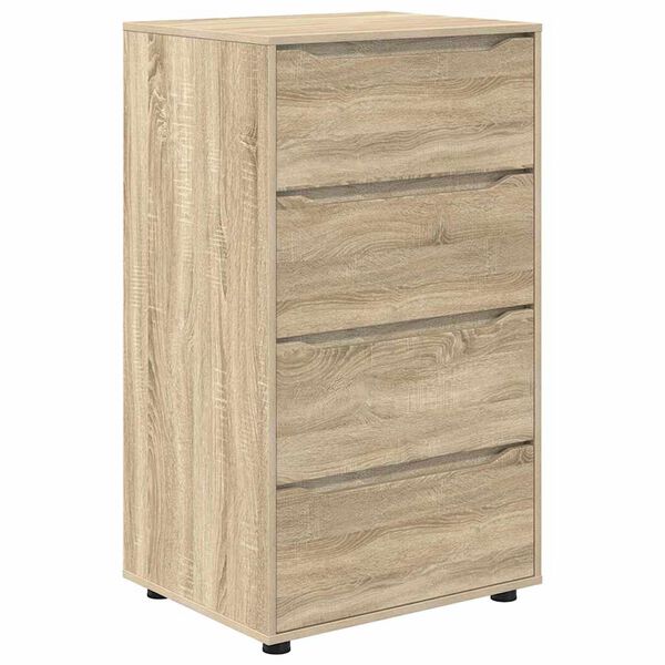 vidaXL Storage Cabinets 2 pcs Sonoma Oak 60 x 48 x 105 cm