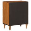 vidaXL Bedside Cabinet Brown 50 x 33 x 62 cm Solid Mango Wood