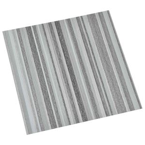 vidaXL Flooring Planks Stripes 5.11 m&sup2; 55 pcs PVC