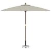 vidaXL Parasol Base Light Grey and Black 45 x 45 x 40 cm