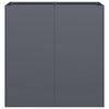 vidaXL Planter Anthracite 80x40x80 cm Cold-rolled Steel