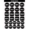 rillprint Discount Stickers Assortment 10 sheets x 5 boxes
