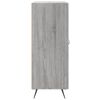 vidaXL Sideboard Grey Sonoma 69.5x34x90 cm Engineered Wood