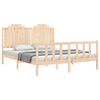 vidaXL Bed Frame without Mattress 160x200 cm Solid Wood Pine