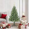 vidaXL Christmas Tree with 150 LEDs with Stand Green 150 cm PVC