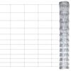vidaXL Garden Fence Galvanised Steel 50 m 150 cm Silver