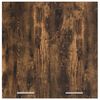 vidaXL Hanging Cabinet Lyon Smoked Oak 60x31x60 cm Engineered Wood