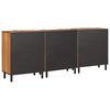 vidaXL Sideboard 3 pcs Acacia Brown Finish 60 x 33 x 75 cm