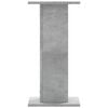 vidaXL Plant Stands 2 pcs Concrete Grey 30x30x60 cm Engineered Wood