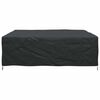vidaXL Furniture Cover Plain Black 220 x 220 x 70 cm 420D