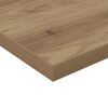 vidaXL Bookshelf Board 4 pcs Brown 40 x 40 x 1.5 cm Engineered Wood