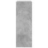 vidaXL Shoe Cabinet Concrete Grey 60x34x96.5 cm Engineered Wood