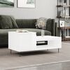 vidaXL Coffee Table High Gloss White 100x50x45 cm Engineered Wood