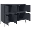 vidaXL Sideboard Anthracite 100.5x39x79 cm Steel