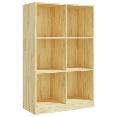 vidaXL Book Cabinet 70x33x110 cm Solid Pinewood