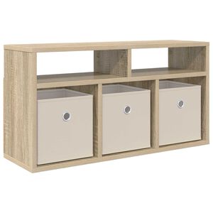 vidaXL Lowboard with Drawer Sonoma Oak 72 x 22.5 x 38 cm