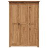 vidaXL 3-Door Wardrobe 118x50x171.5 cm Pine Panama Range