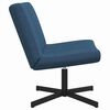 vidaXL Swivel Chair Blue 63 x 75 x 76 cm Fabric