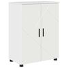 vidaXL Bathroom Furniture Set with Drawer 4 pcs High Gloss White