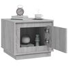 vidaXL Coffee Table Grey Sonoma 51x50x44 cm Engineered Wood