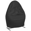 vidaXL Double Egg Chair Cover Black &Oslash;146x210 cm 420D Oxford
